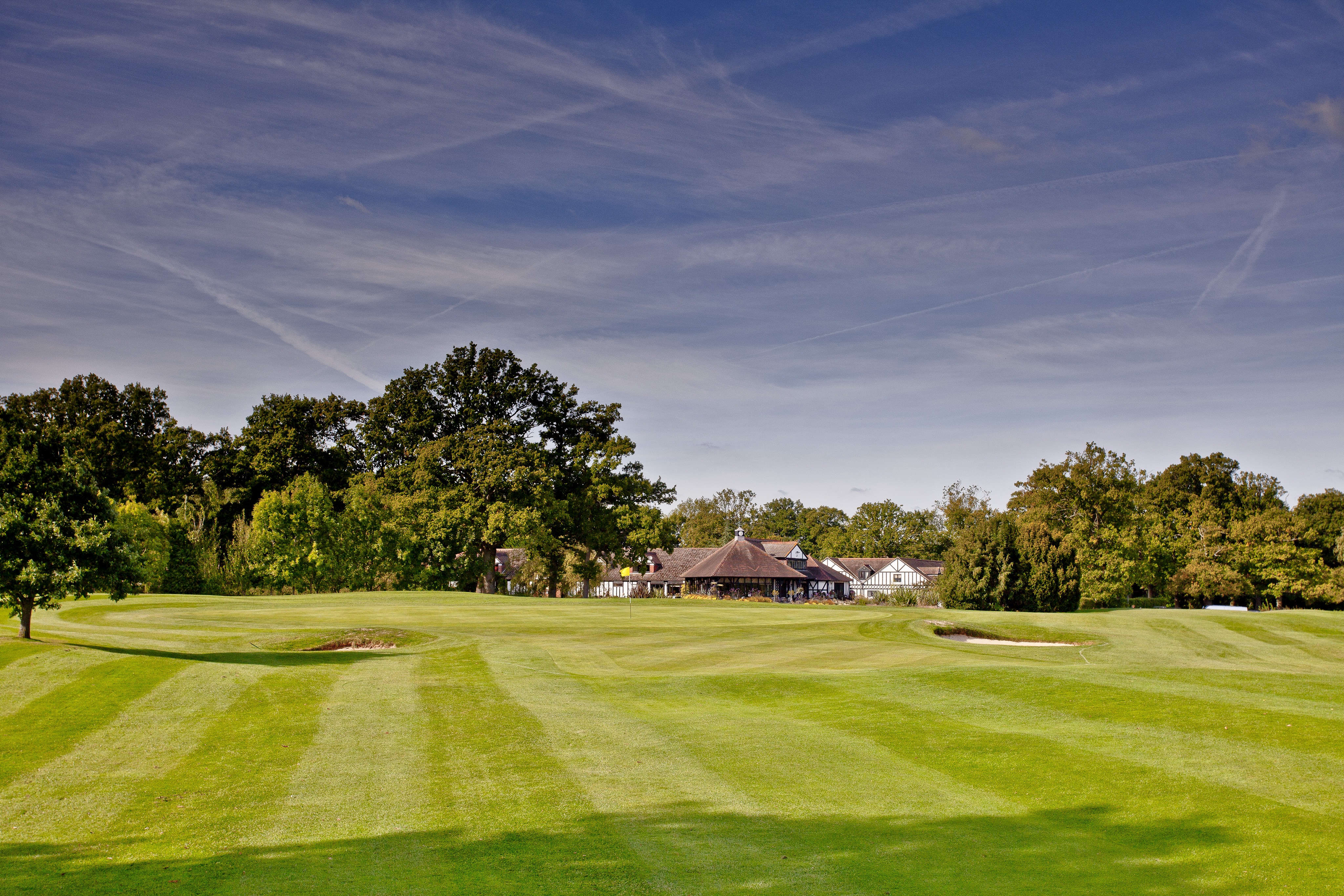 Hever Castle Golf Club Championship Course 18th hole.JPG