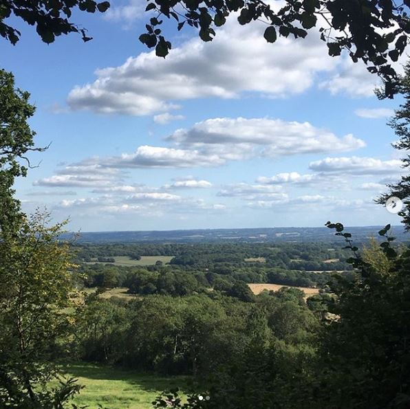 Views across West Kent from Ide Hill